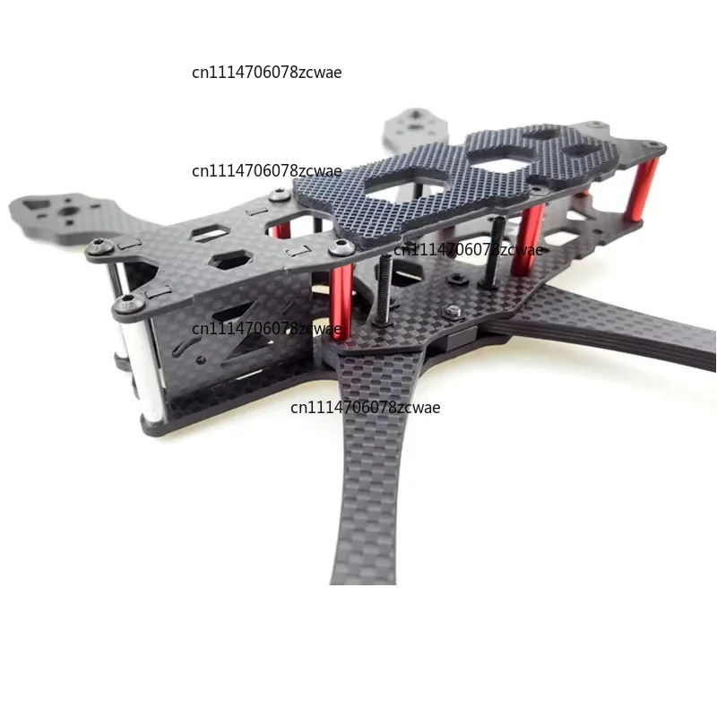New 5 Inch 225mm X-Type Split Carbon Fiber Frame Kit 5mm Arms FPV RC Racing Drone DIY Parts