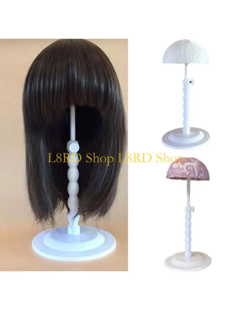 L8RD Practical Plastic Stand with Adjustable Height Hat Display for Easy Storage and Travel Suitable for All Types