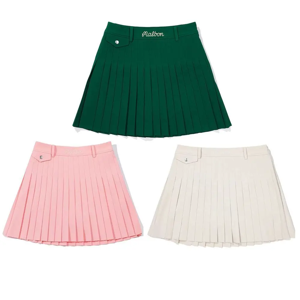 

Новая женская повседневная двухцветная юбка для гольфа Spor, универсальные юбки для гольфа, женские товары для фанатов Faion Yoga Fitn