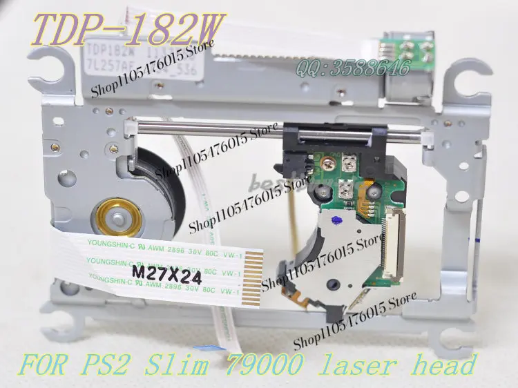 Brand New PVR-802W Laser Lens TDP-182W With Mechanism For PS2 Slim 70000 77000 79000 Repair