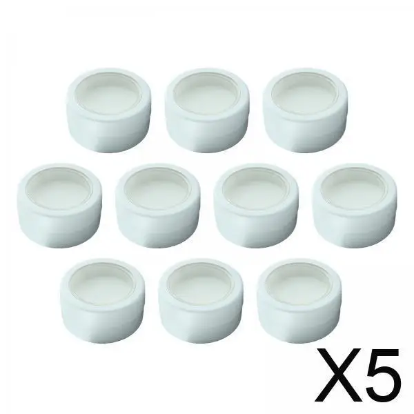 

Пластиковые косметические банки с прозрачной крышкой, емкостью 2 грамма, футляр для теней для век, многоразовый контейнер для хранения лосьона-бальзама