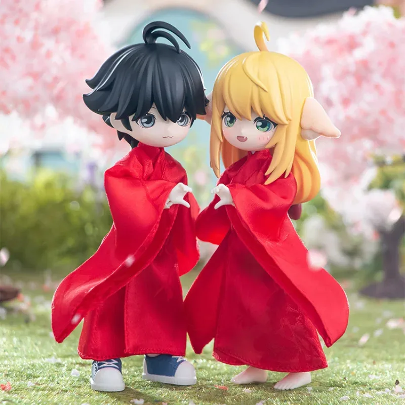 

Предпродажа на 30 дней Stubborn Fox Demon Little Red Maiden Bjd Blind Box Mystery Box Caixa Caja Dolls Подарок Аниме Экшн-игрушки