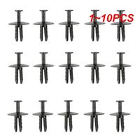 1~10PCS 6mm Plastic Push Rivet Pin Clip Interior Trim Panel Fastener Screw Clips For 3.5.7 Series General Auto Accessories