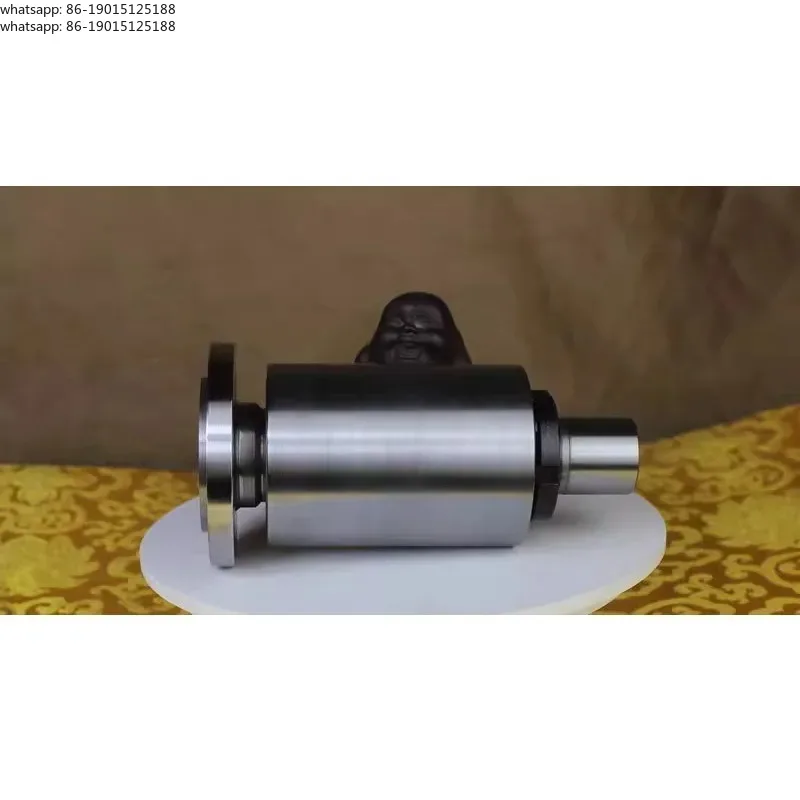 80/100/125/130 /160 Small Lathe Spindle, High-strength Screw Connection, Woodworking Lathe, Headstock Assembly, with Flange