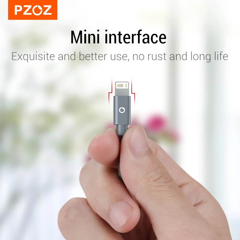 PZOZ Usb Cable For iPhone Cable 14 13 12 11 Pro Max Xs Xr X 8 plus iPad Air Mini Fast Charging Cable For iPhone Charger image 5