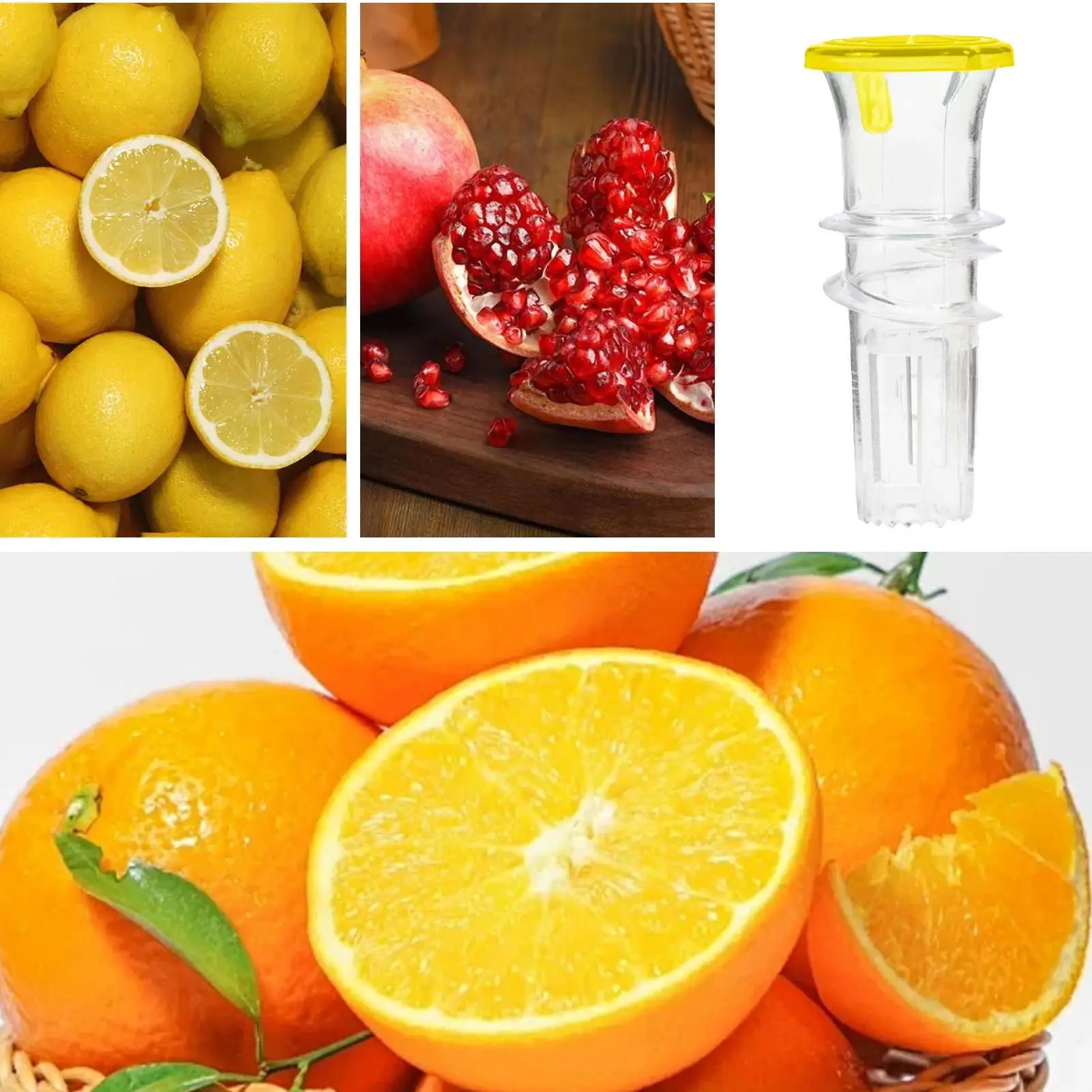 

Manual Lemon Juicer Squeezer With Lid Kitchen Press Lime Juicer Extractor For Fruits And Vegetables Lemon Manual juicer