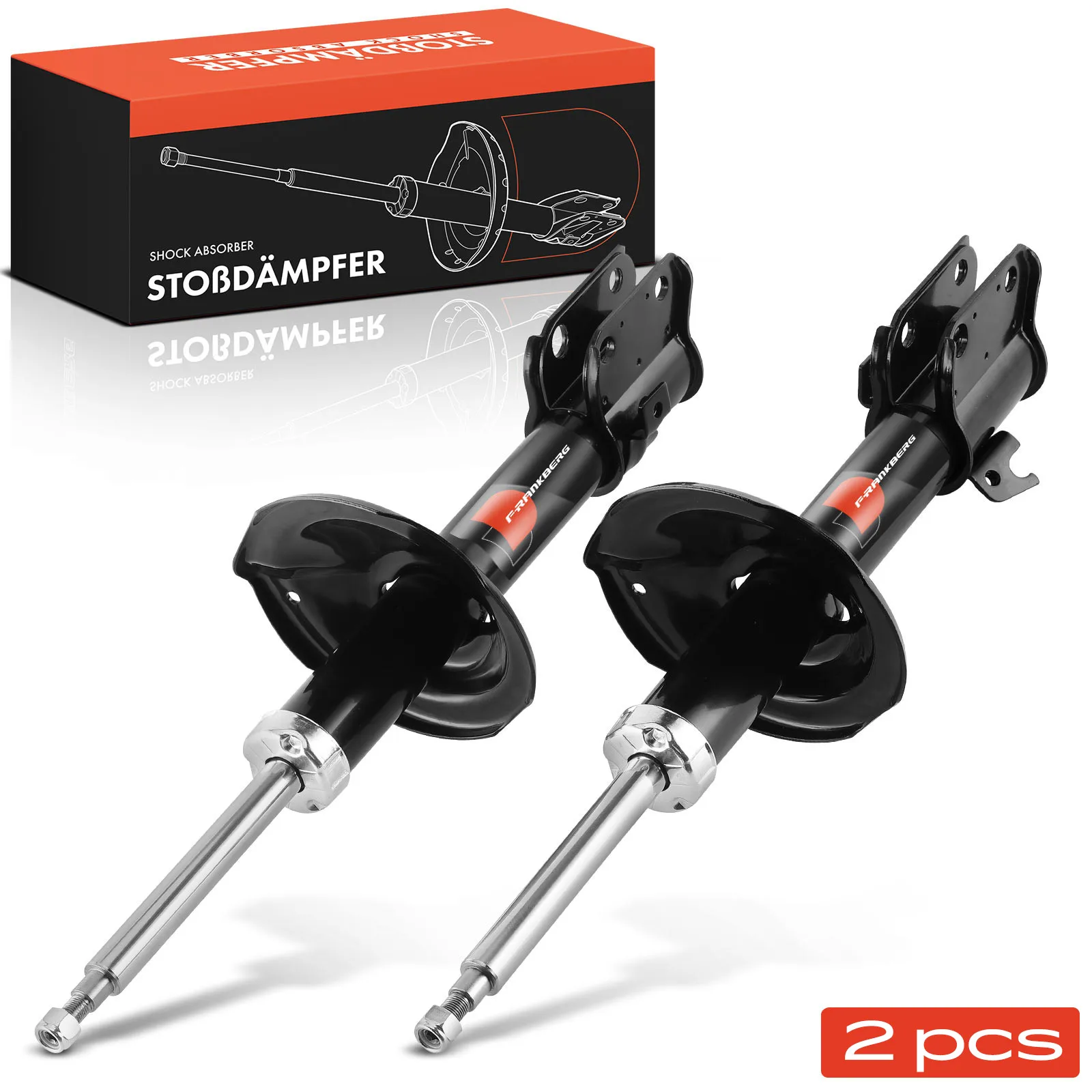 Frankberg 2x Stoßdämpfer Vorderachse für Subaru Outback BE BH 2.5L 3.0L 2000-2003 20310AE260 20310AE21A 20310AE290 20310AE340