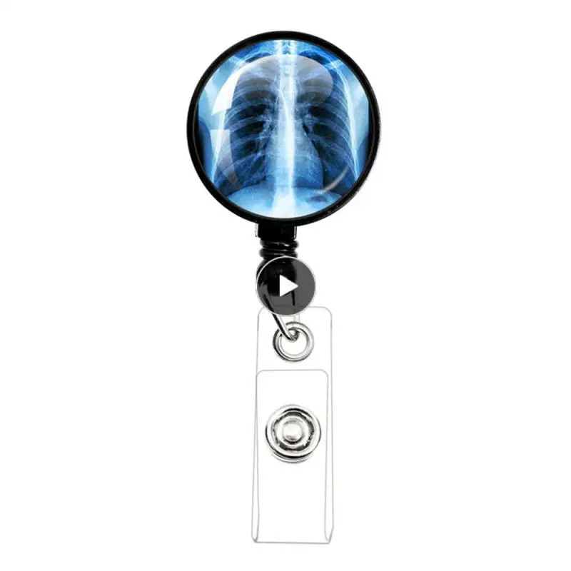 창의적인 개폐식 엑스레이 배지 릴, 방사선 거치대 배지 릴, 간호사 학생 카드 릴 클립, 사무용품