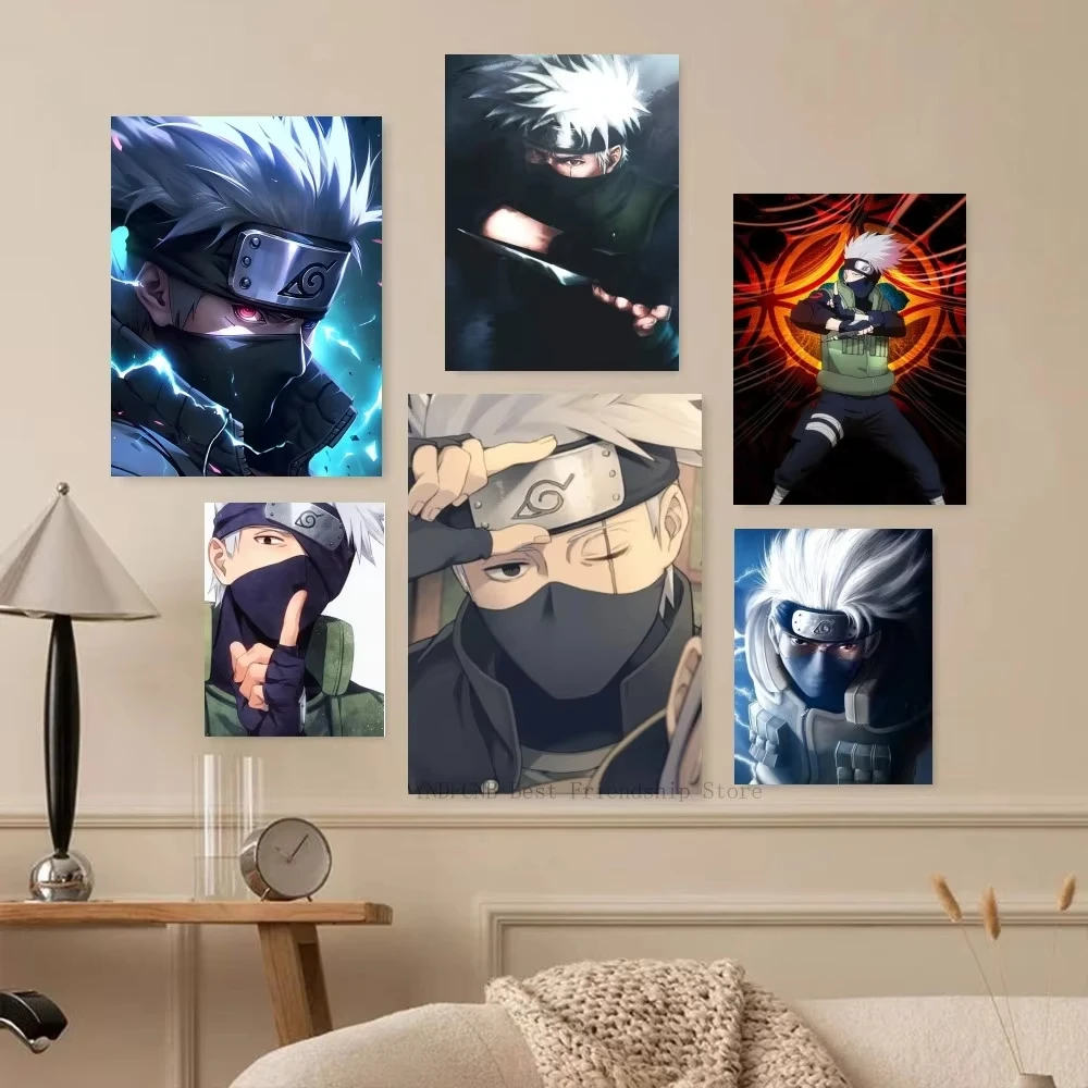 

Naruto H-Hatake K-Kakashi Poster Sasuke Canvas Painting Prints Picture Home Decoration Wall Art Child Room Decor Kids Gift