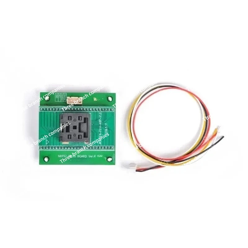 For Nrf52832 Nrf52810 Burn-in Socket Gold Plated Test Seat IC Test & Burn-in Sockets Programming Minimum System