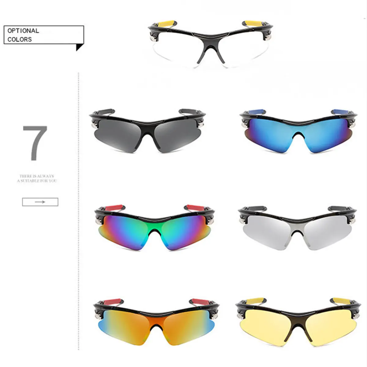 Lunettes de soleil de cyclisme en plein air pour hommes et femmes, lunettes de vélo UV400, lunettes de sport coupe-vent, nouveau, 2022