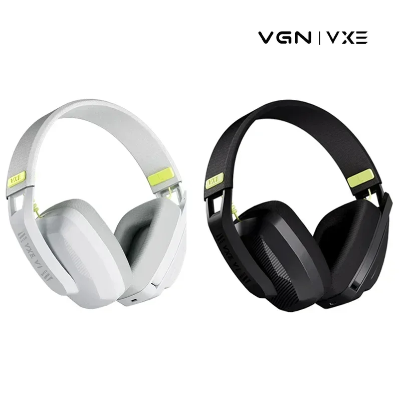 Vgn Vxe sirena V1 cuffie da gioco Bluetooth 5.3/2.4g cuffie leggere a doppia modalità con microfono cuffie Esports per Computer regalo