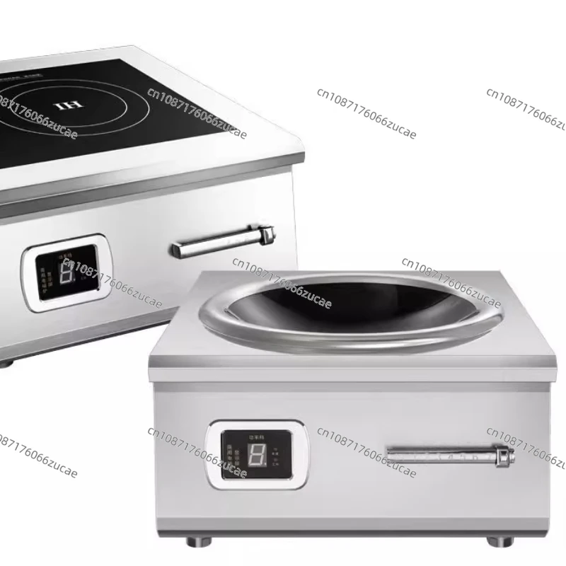 Коммерческая индукционная плита 5000 Вт, настольная мощность 8000 Вт, бытовая плоская вогнутая индукционная плита 10 кВт 15 кВт, высокая мощность