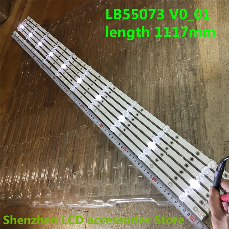 led-バックライト-ストリップ-55pus7503-55pus6162-55pus6262-55pus6753-55pus7303-55pus6703-lb55073-v1_01、lb55073-v0_00-用