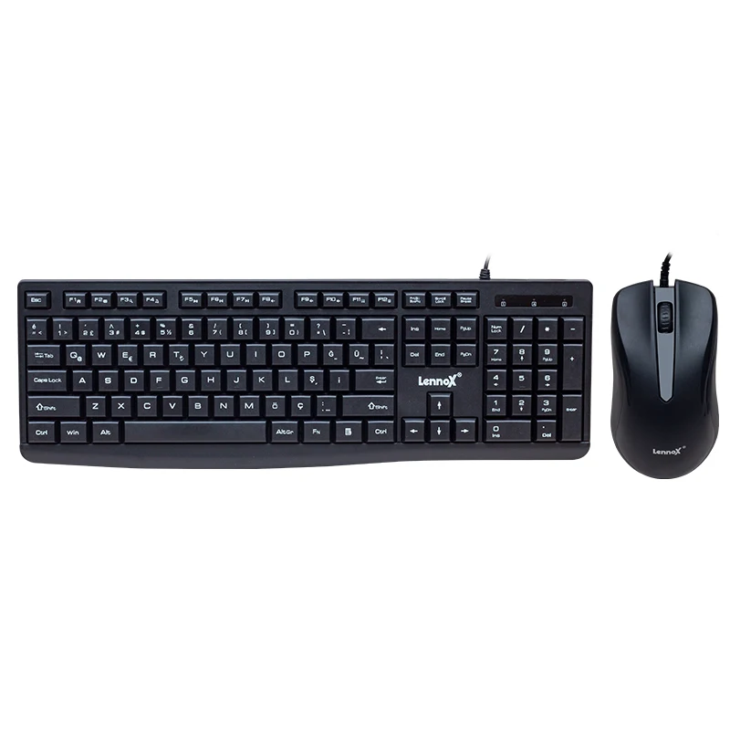 LENNOX LX-813S WIRED KEYBOARD MOUSE SET