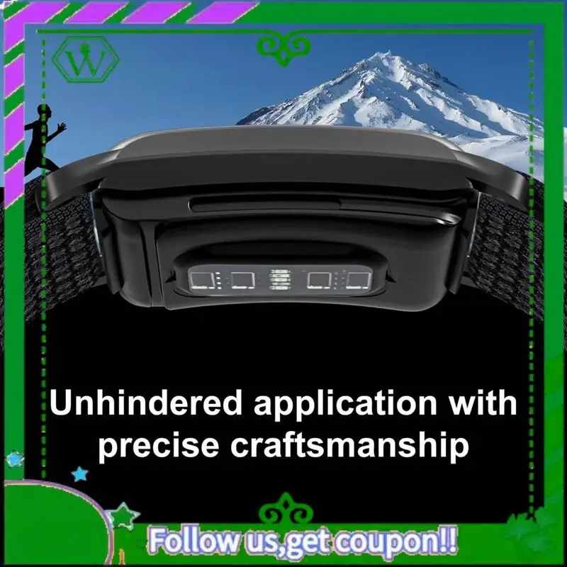 

Надежный нейлоновый спортивный ремешок, совместимый с ремешком Whoop Band 4,0, мужской и женский чехол-бампер, дышащий нейлоновый регулируемый водонепроницаемый