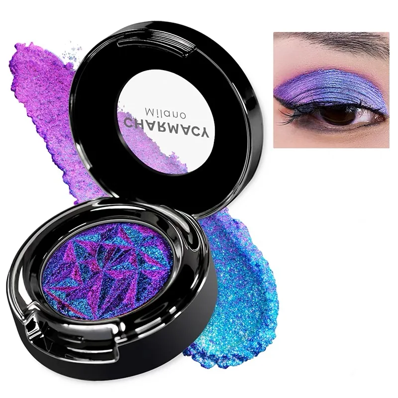 

Charmacy Chameleon Eyeshadow Polarizing Glitter Lasting Monochrome Eyeshadow