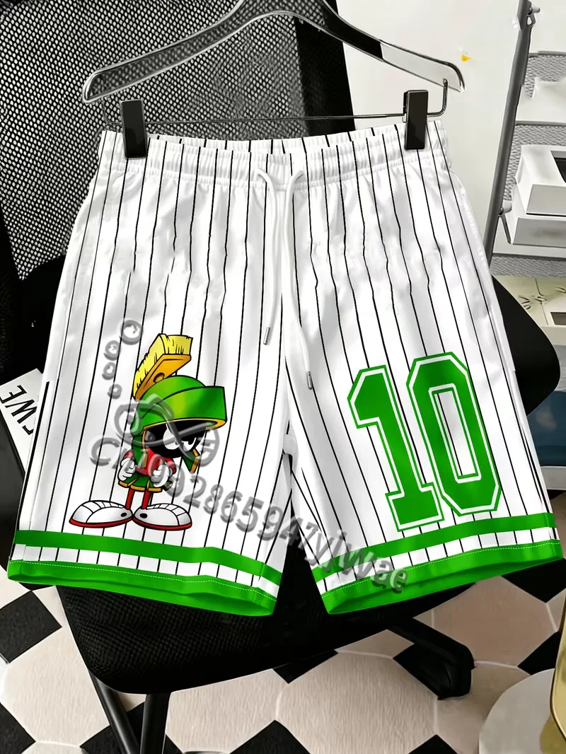 Men's Women's Holiday Summer Vacation Hawaiian Shorts Cartoon Print Shorts 3D Print Quick-Dry Beachwear Shorts