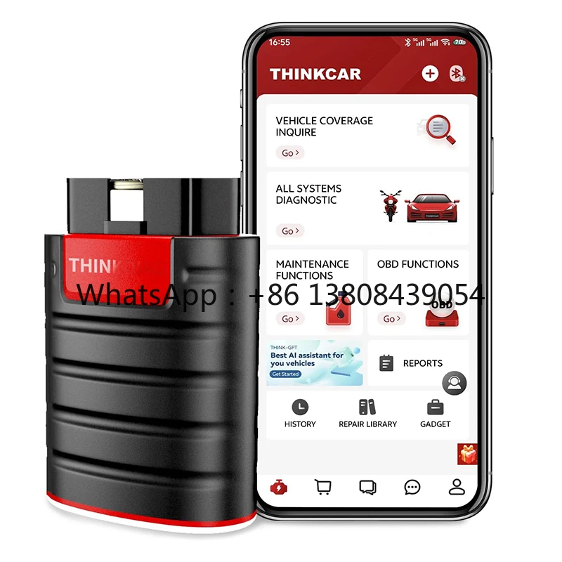 

Новейшая версия: Универсальный диагностический инструмент OBD2 для всех автомобилей с 16 сервисными функциями, кодированием ЭБУ и активным тестированием