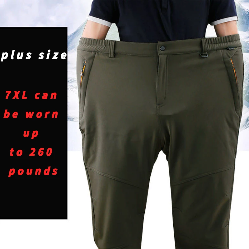 Tactical Pants for Men Padded Punch Pants Stretch Men Winter Soft Shell Mountaineering Ski Pants Hiking Multicam Women's Pants