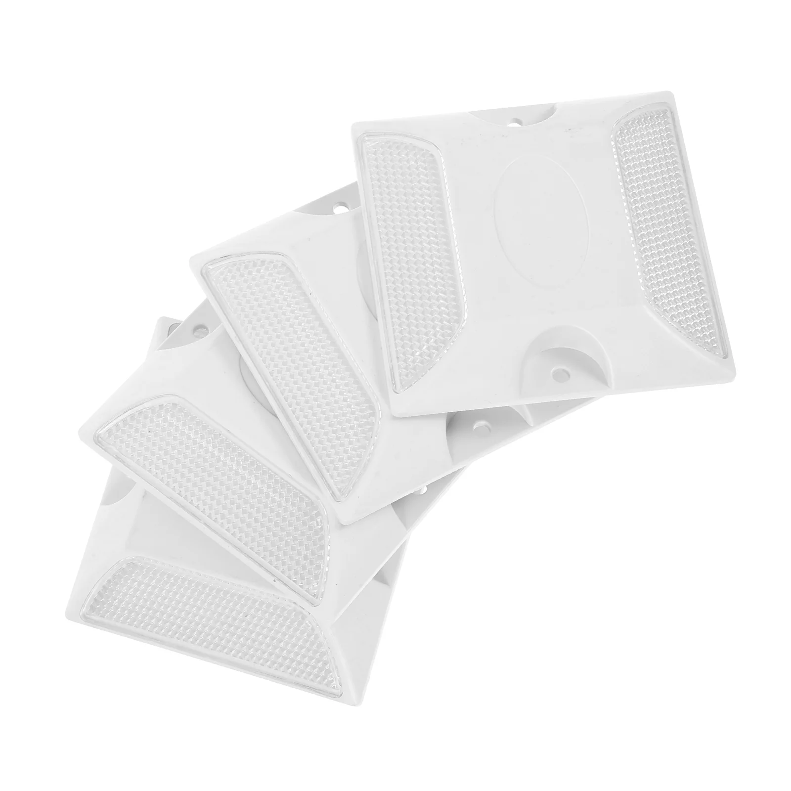 4 قطعة Delineator عاكس الطريق تسجيل مقطورة رفع قوس Abs مرافق المرور عاكس درب علامات عاكسات