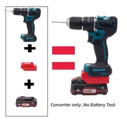 Adaptateur de batterie pour Makita Parkside, convertisseur au lithium, outils sans balais, adaptateur uniquement