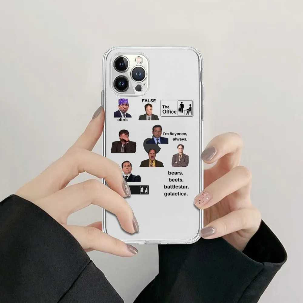 Michael Scott The Office Phone Case For iPhone 17 16 15 14 13 12 11 Pro Max 17AIR 15 16 Plus Soft Silicone bumper Case