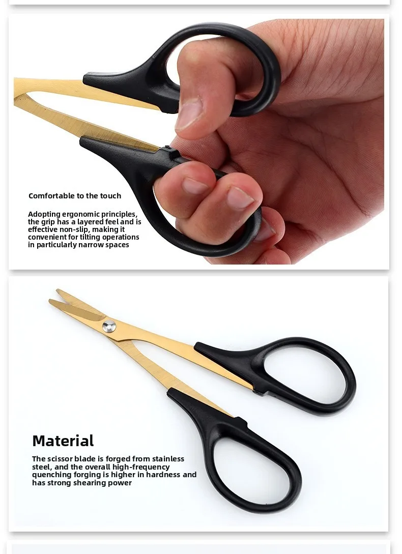 RC سيارة قذيفة مقص مقص شفرة منحنية لنموذج جسم السيارة قطع التشذيب أداة ملحقات لجسم نموذج RC