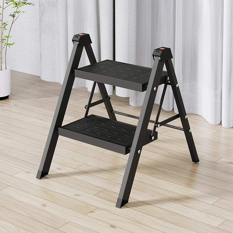 Household folding  Pool  3-step ladder Iron folding ladder stool
