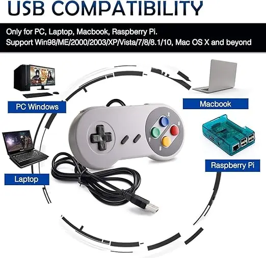 وحدة تحكم ألعاب ريترو - وحدة تحكم ألعاب كلاسيكية، عتيقة، صغيرة للأطفال والكبار، وحدة تحكم ألعاب ريترو كلاسيكية 620 مع وحدتين تحكم #4