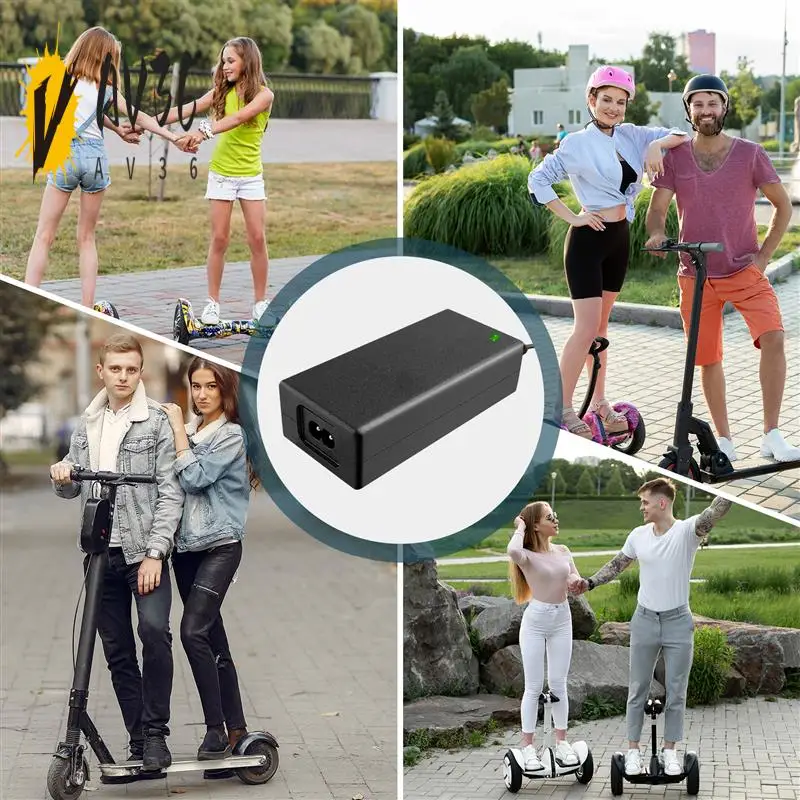 

AV36-42V 2A Electric Drive Wheel Self Balancing Scooter Hover Board Power Battery Charger Electric Charging(Us Plug)