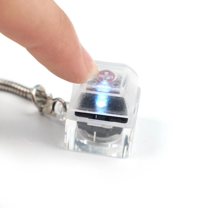 

2025 New 1-Key Cherry MX Kailh Switch Tester with Translucent Keycap Switch Keychain