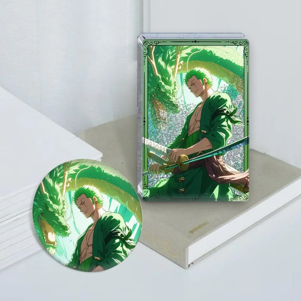 قطعة واحدة زورو تدفق الرمال جونغ الاكريليك حامل أنيمي تحصيل لعبة الشكل اللعب