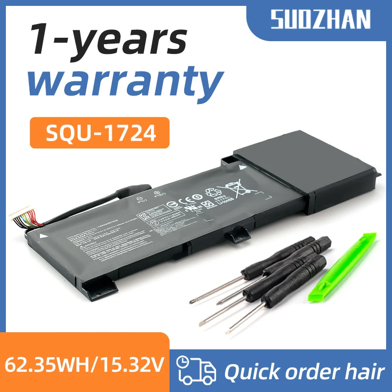 SUOZHAN SQU-1724 SQU-1723 Bateria Do Portátil Para AORUS 15-XA 15-WA 15-W9 15-SA 15 X9 Para GIGABYTE THUNDEROBOT 911 Quanta