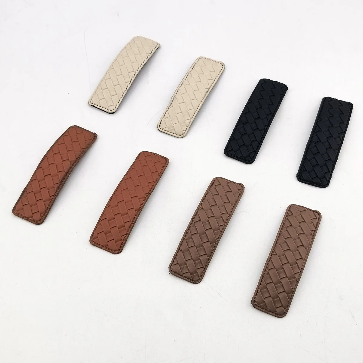 Retro PU Mode Stil Diamant Muster Seite Clips BB Haarnadel Für Frauen Mädchen Frau Haarnadeln Barrettes Haar Zubehör Kopfbedeckungen – Detail 5