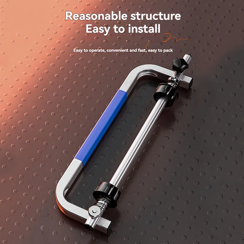 Industrial Manual Stretch Film Winder Tensioner with Handle Wrapping Film Dispenser Stand for Packing Machine Use