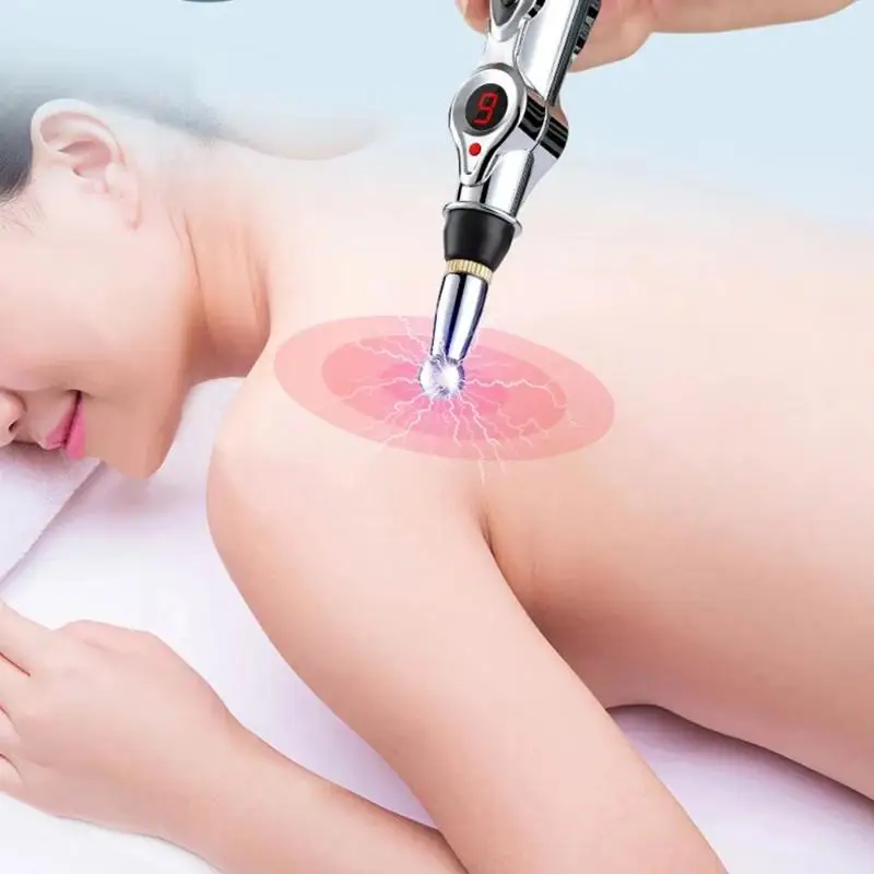Electronic Meridian Energy Acupuncture Pen Acupoint Stimulator Massage Therapy Tool For Home Body Relief Care - view 3