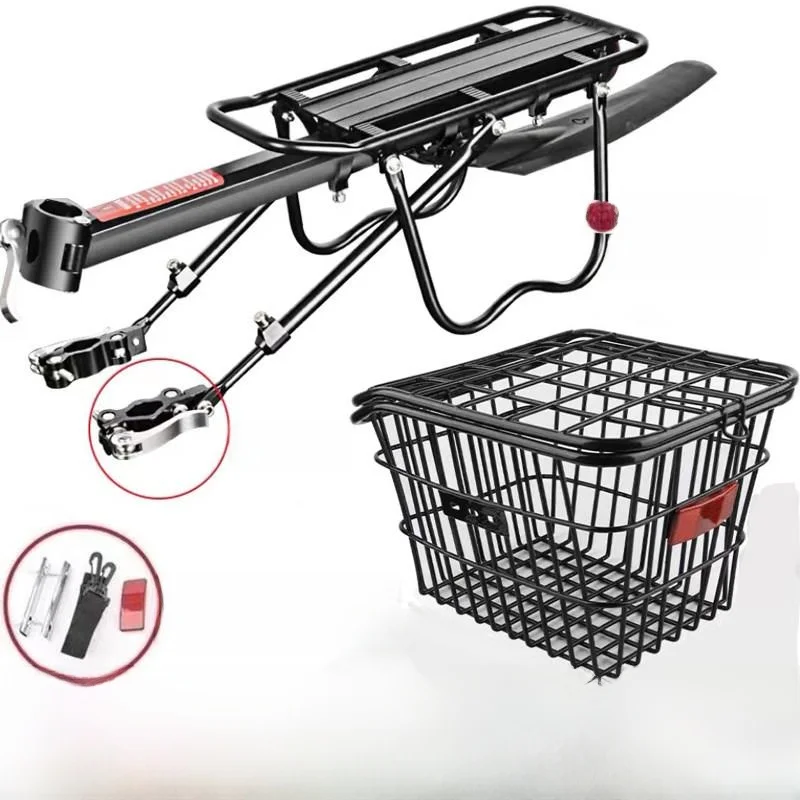 quick-release-metal-bicycle-rear-storage-rack-carrier-bag-bracket-for-cycling-mountain-bike-road-bike-shopping-accessories