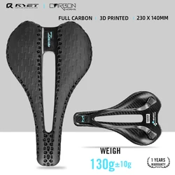 2024 RYET Carbon 3D printed Bike Saddle 7*7 Bicycle Cushion For Men Women Triathlon Road MTB Mountain Gravel Cycling Accessories