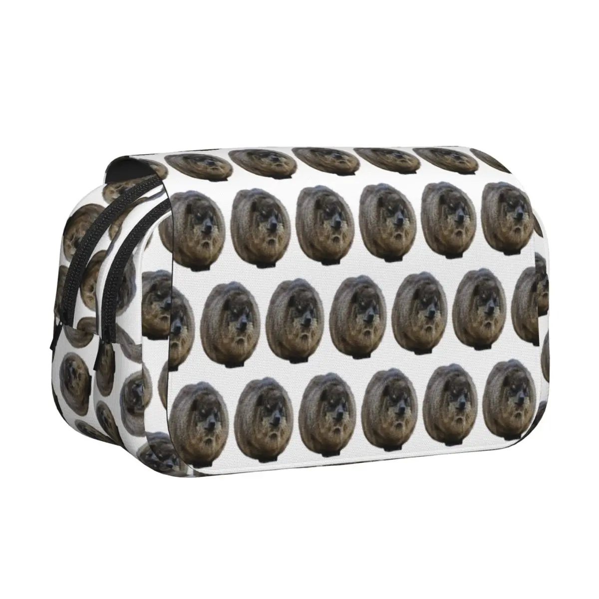 Hyrax Coquette Or Croquette Federmäppchen, Federtasche, Hartschalen-Leder, große Aufbewahrungsbox für Stifte, Federtasche für Jungen und Mädchen, Schule