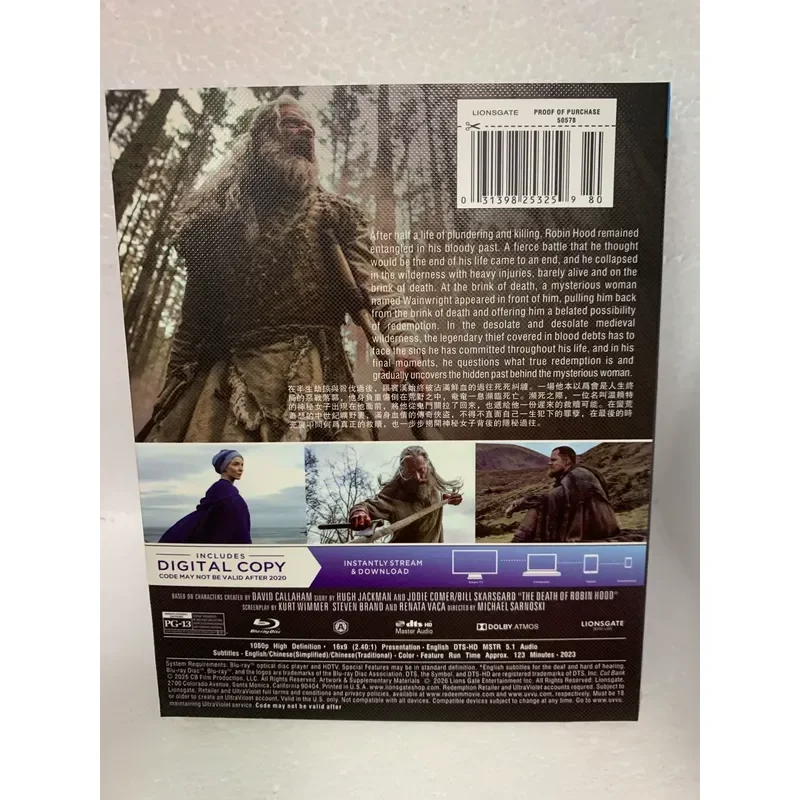 Blu-ray Disc Robin Hood Death Boxed Set Brand New Unopened