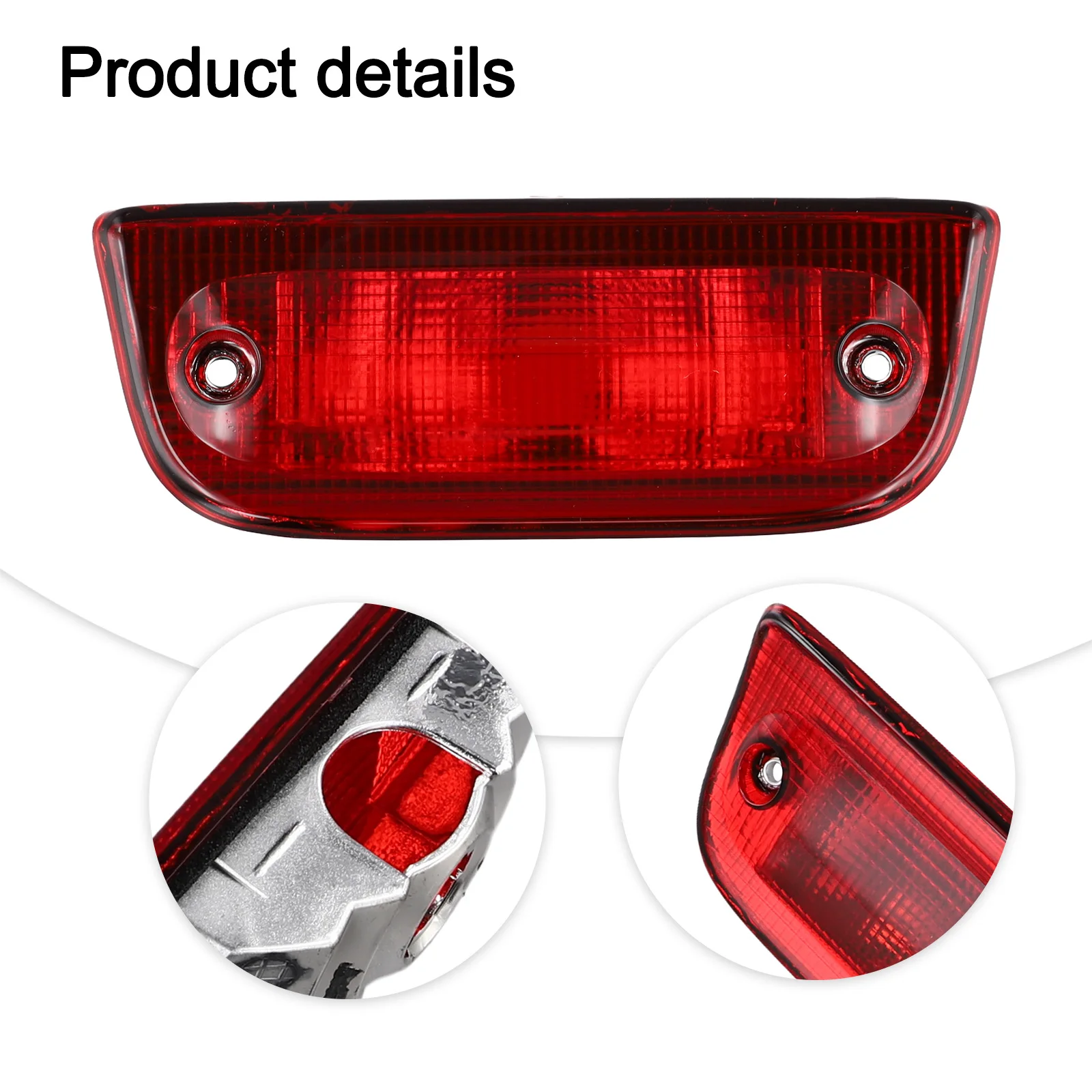 Good Materials High Mount Stop Lamp Car Brake Light Cover Anti-corrosion Direct Installation High Universality Fitment