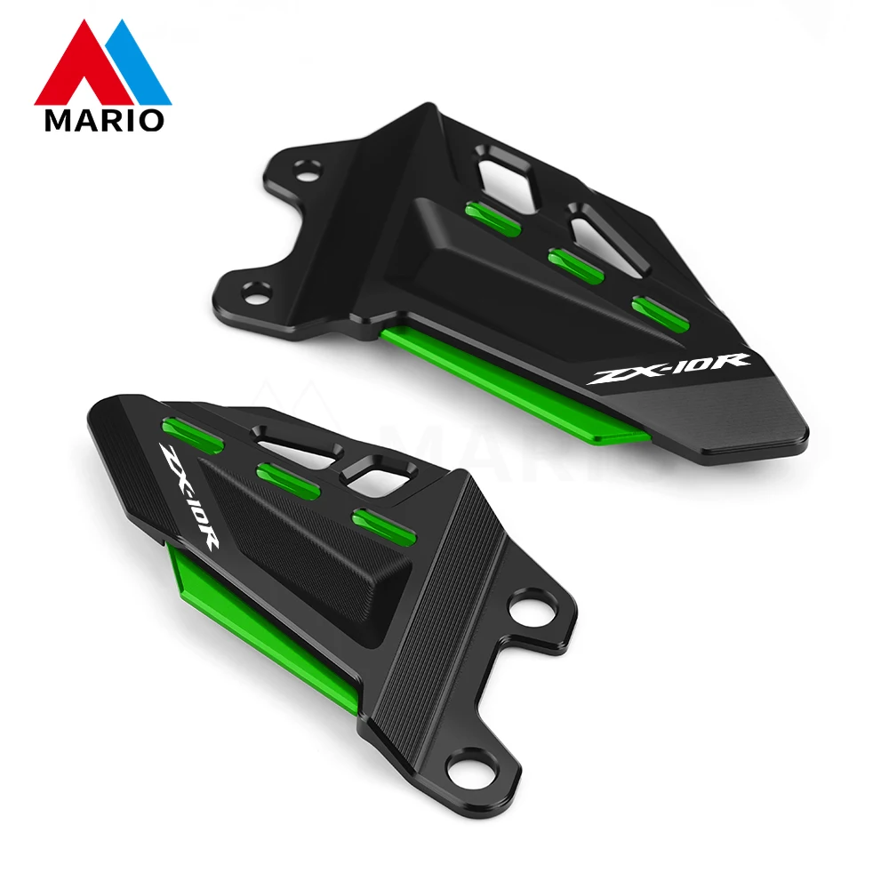

Motorcycle Heel Plates Guard Protector Foot Pegs Footrest Pedal Bracket Accessories For KAWASAKI ZX-10R zx10r 2011-2025 2024