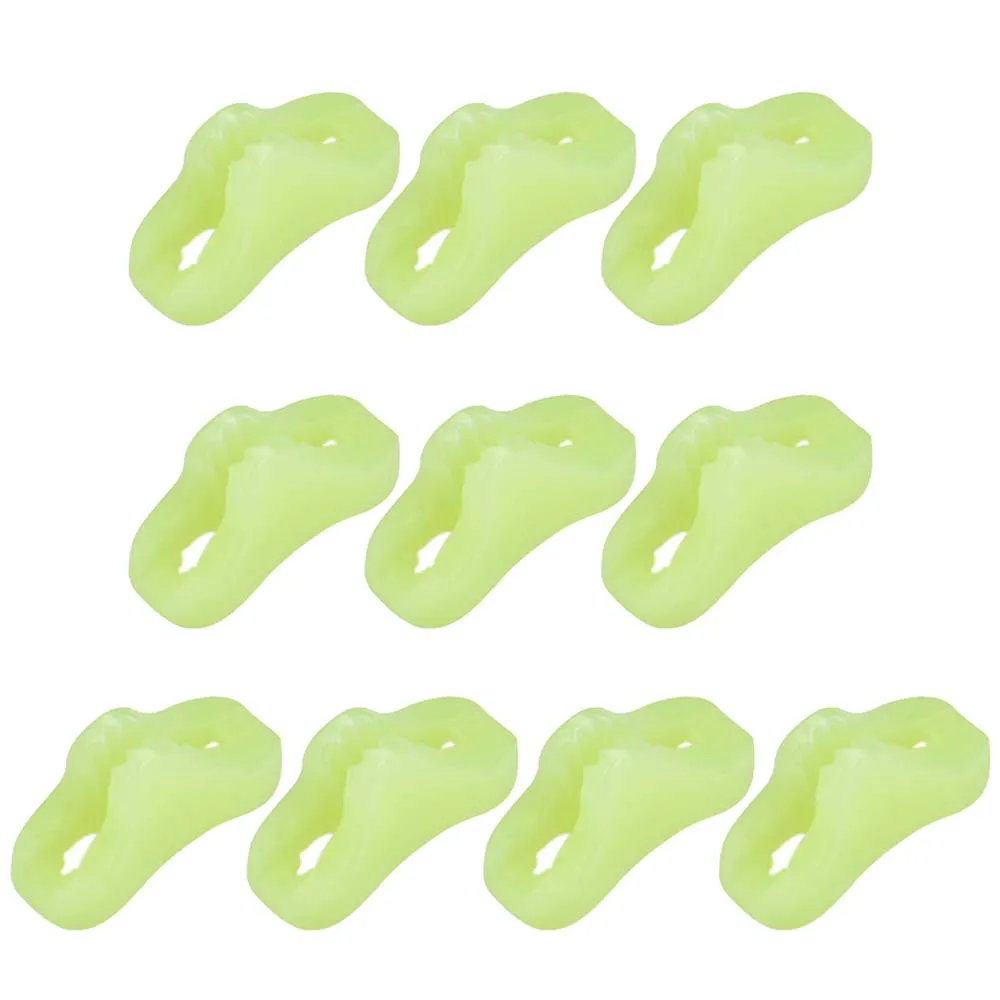 Plastic Fluorescent Luminous Triple-Cornered Pull Rope Buckle Wind Rope Buckle Triangle adjustment buckle Tent Accessories