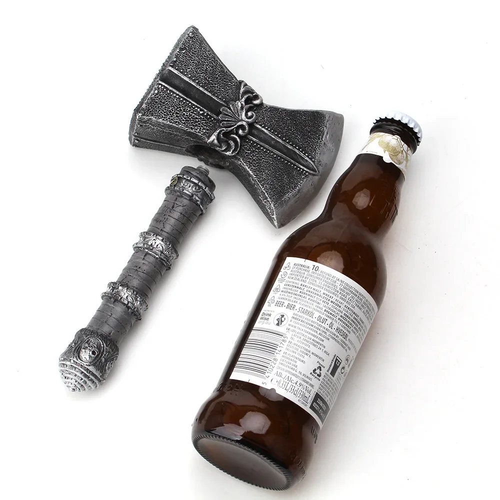 Creative Three-dimensional Axe Bottle Opener, Split Rotating Assembly, Creative Beer Kitchen Gadget