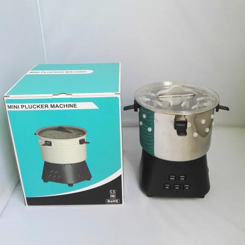 Automatic Hair Removal Machine Mini Bird Hair Removal Machine Stainless Steel Chicken Plucker Electric Farm Machinery 15W