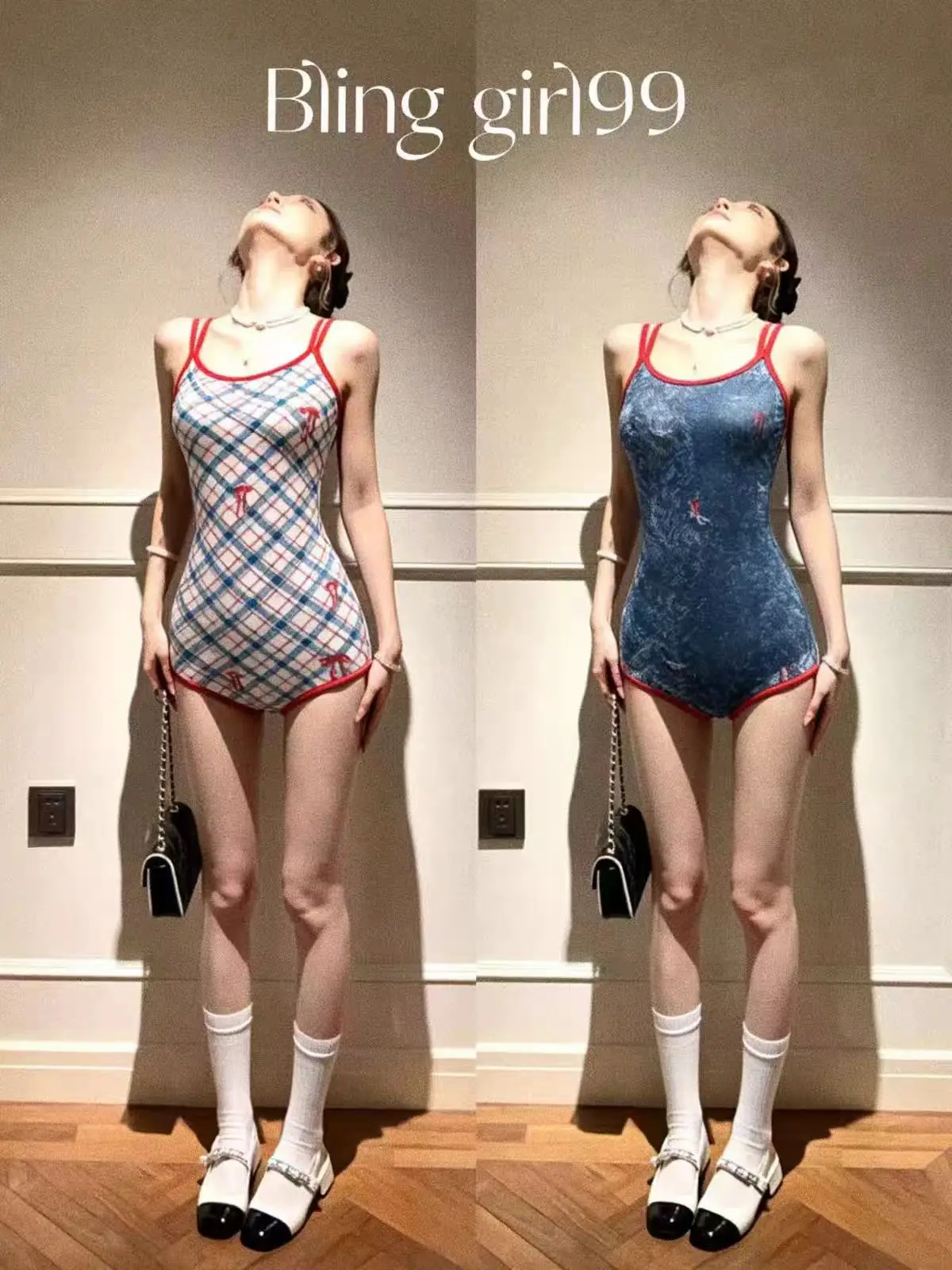 Women's One-Piece Swimsuit 2026 New Double-Sided Wear Professional Racing No-Pad Swimming Gymnasia Exclusive Adult Swimwear