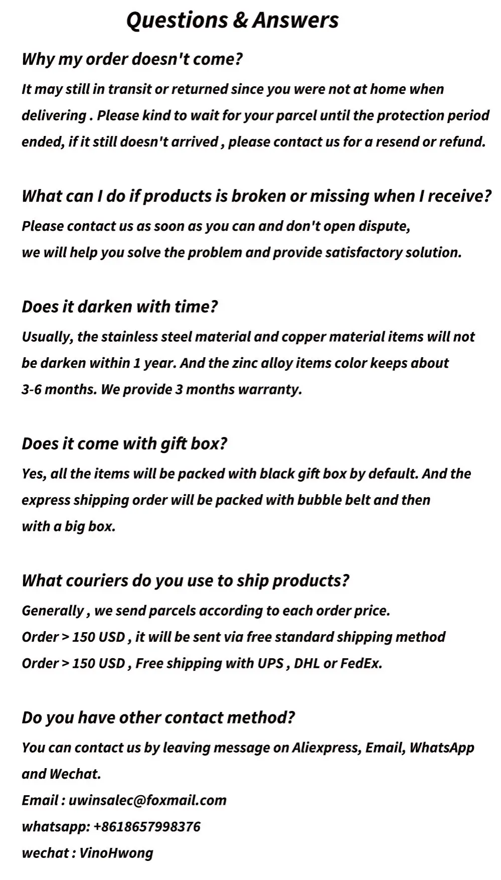 Product detail