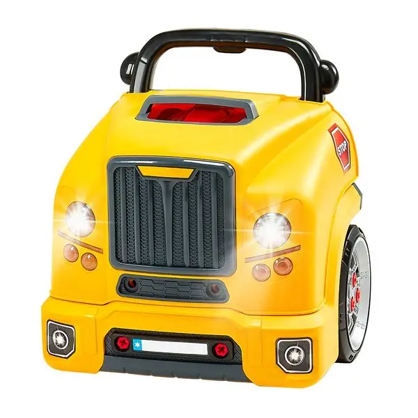 

VEVOR Engine Toy Kids Mechanic Car Repair Set with Removable Parts Yellow