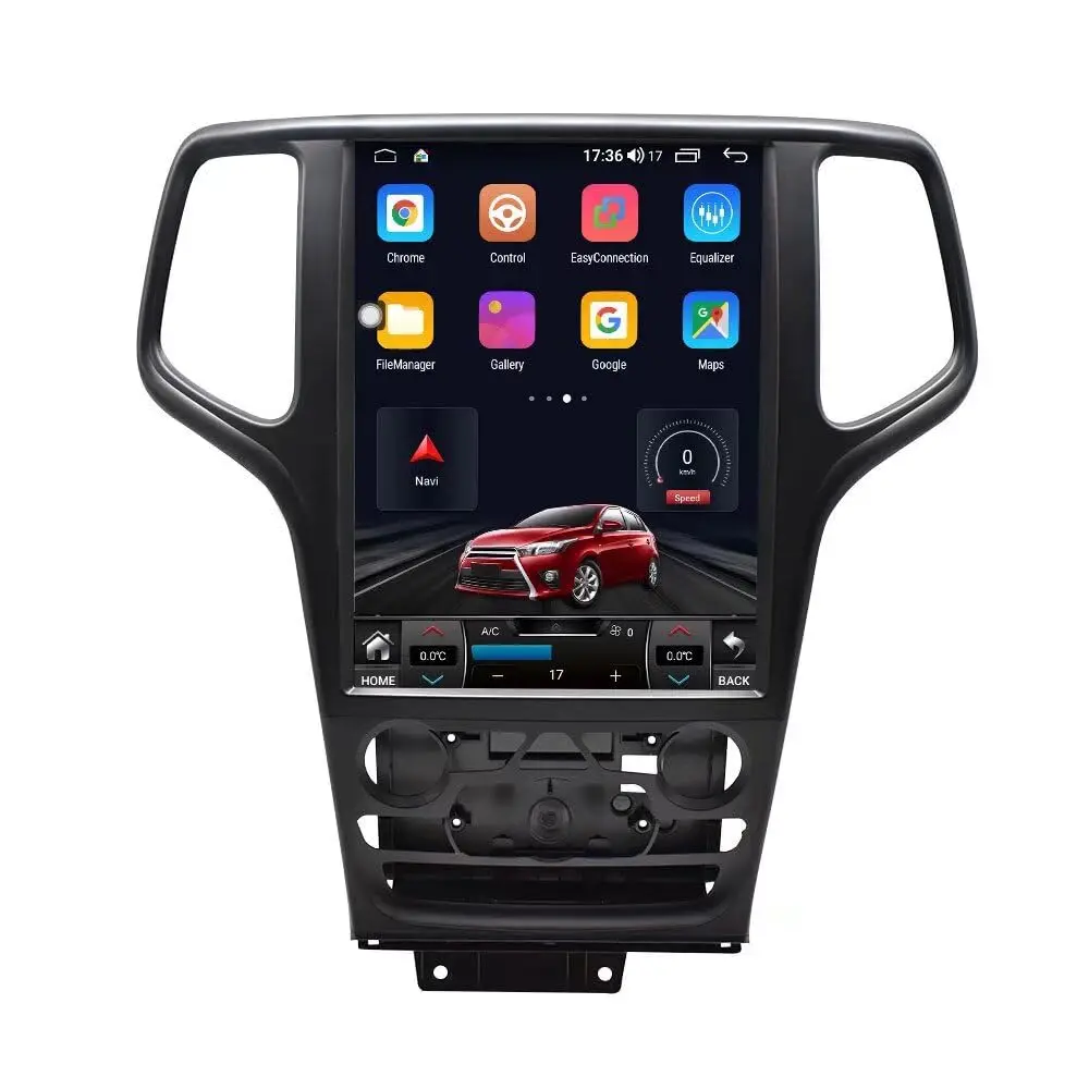 

12.1" Android 14 Radio for Jeep Grand Cherokee WK2 2014-2017 Vertical Screen Wireless CarPlay GPS DSP Snapdragon Head Unit
